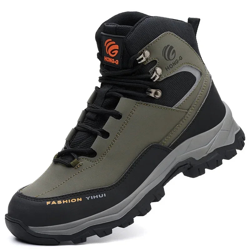 Unbreakable Shoes Anti Smashing and Anti Piercing Work Shoes, Men's Work Boots Safety Steel Toe