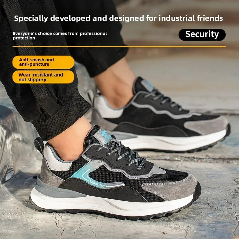 Breathable labor protection shoes, Steel Toe