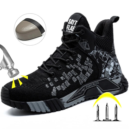 Steel Toe Work Shoes Men Women