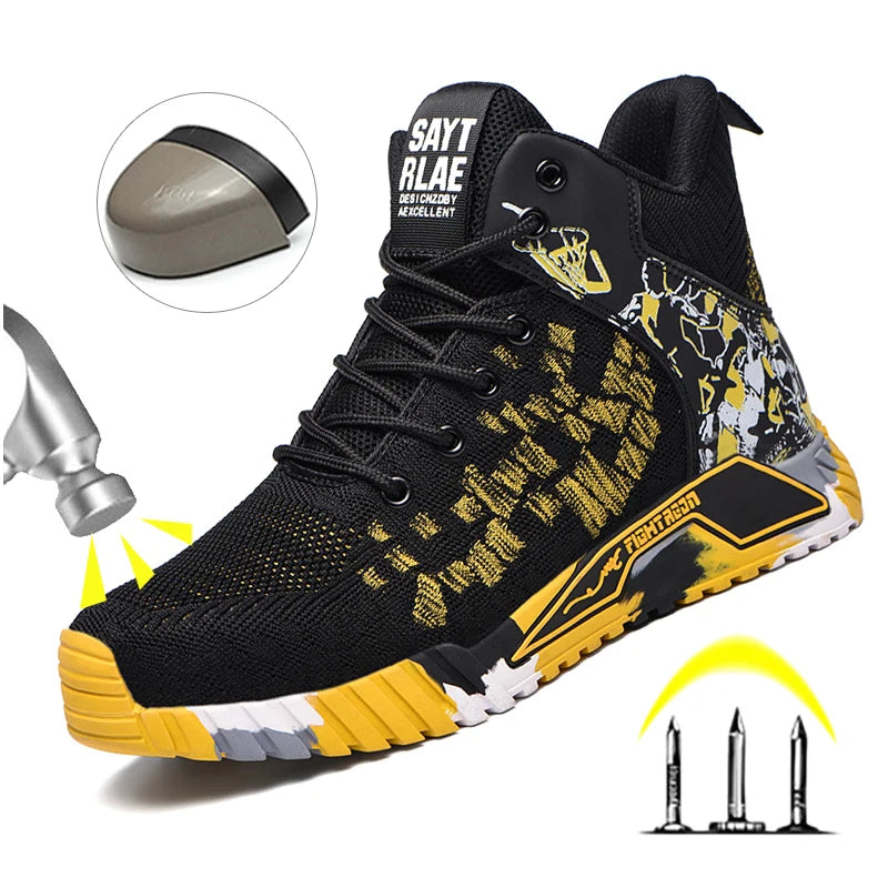 Steel Toe Work Shoes Men Women