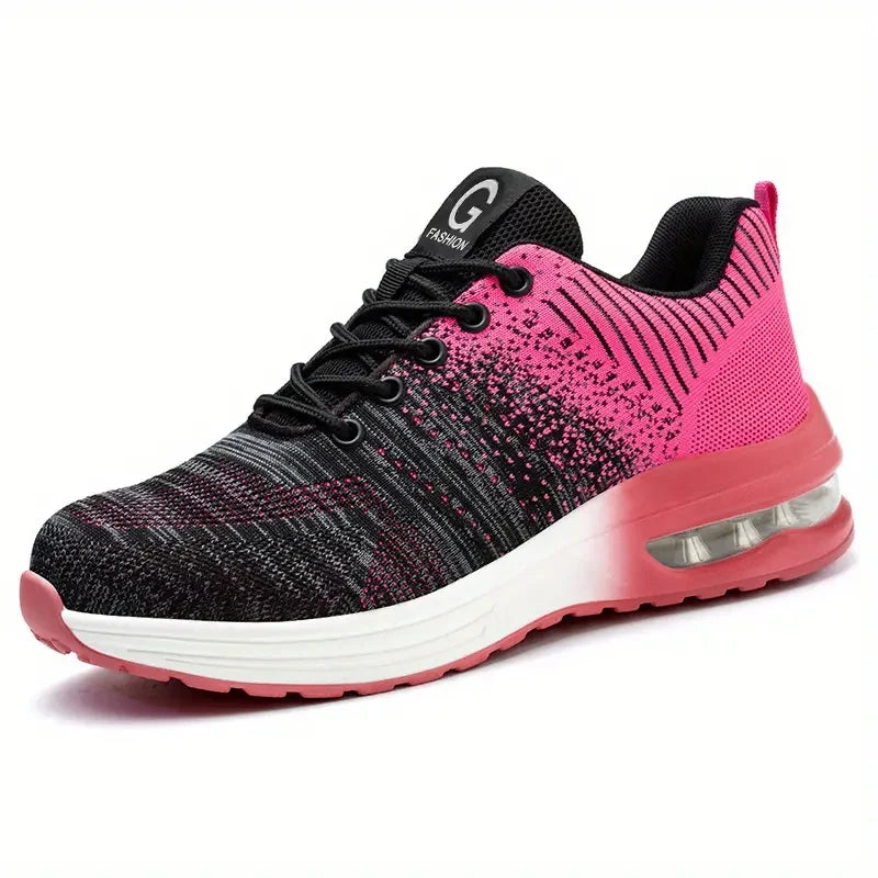 Work Shoes Men Women Anti-puncture Indestructible Shoes Air Cushion Work Shoes Steel Toe