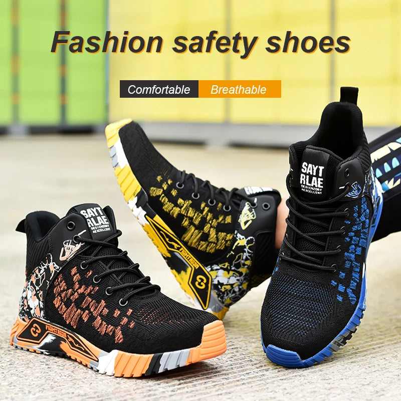 Steel Toe Work Shoes Men Women