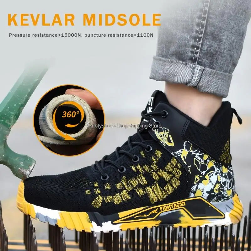 Steel Toe Work Shoes Men Women
