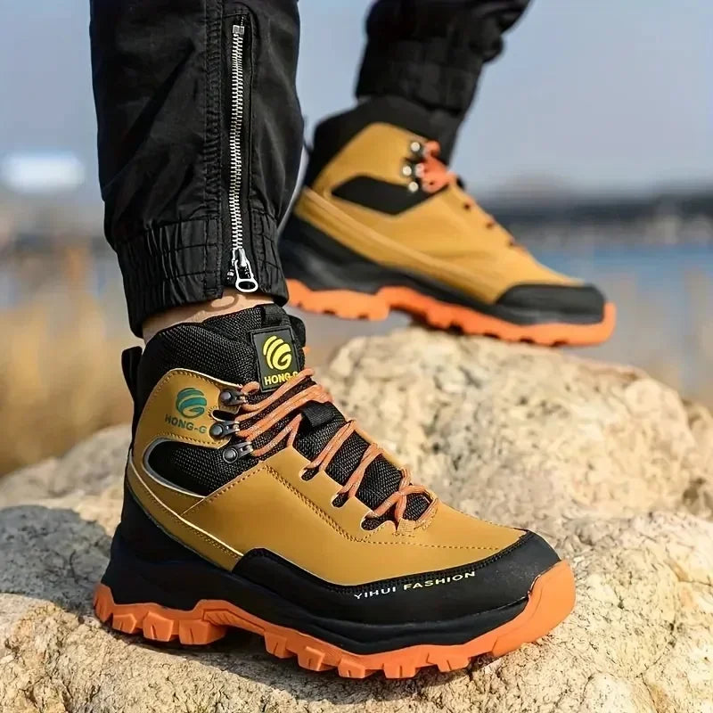 Unbreakable Shoes  Anti Smashing and Anti Piercing Work Shoes, Men's Work Boots  Safety Steel Toe