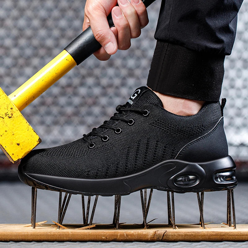 Safety Shoes Men IndestructibleWork Boots