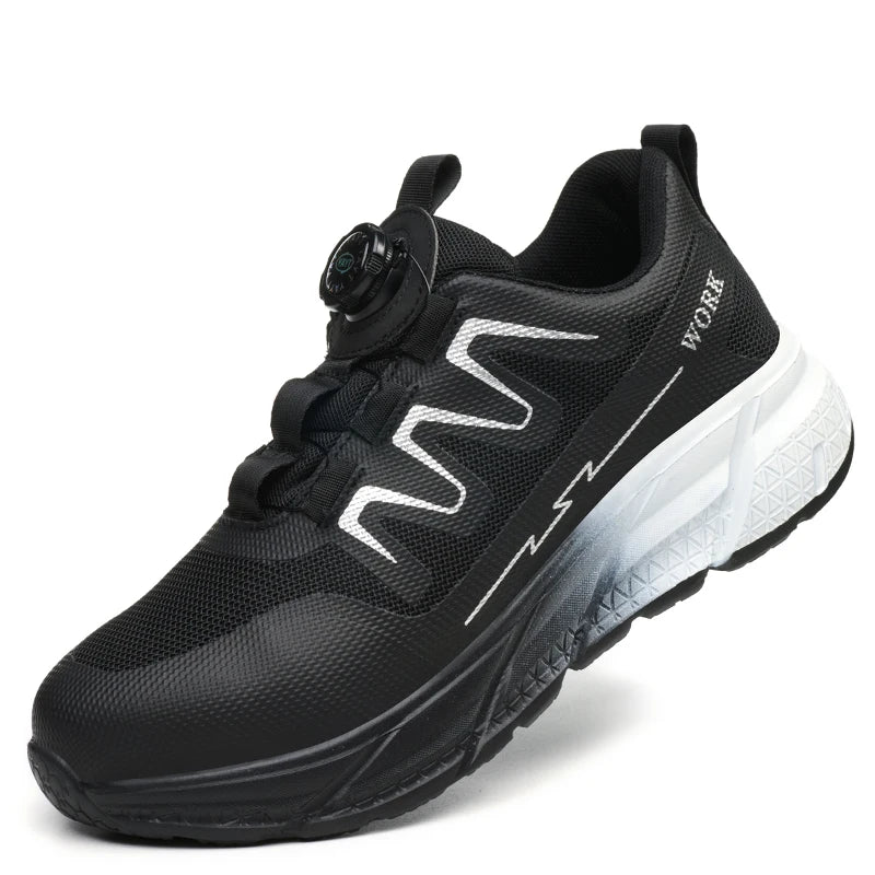 Women Safety Shoes Steel Toe Work Boots