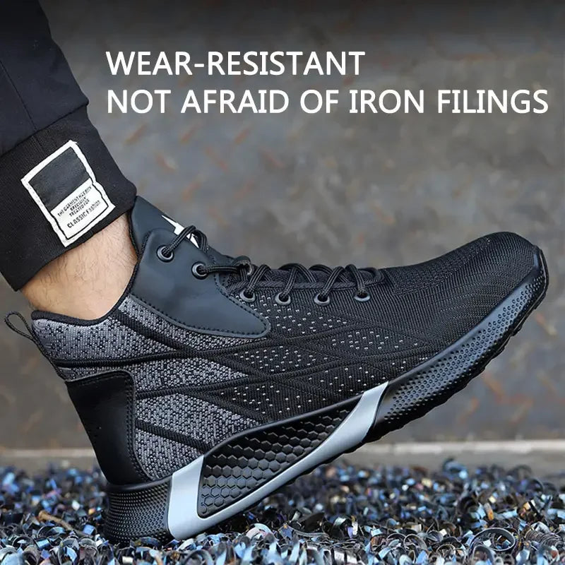 Safety Shoes Men Anti smashing  Work Safety Boots