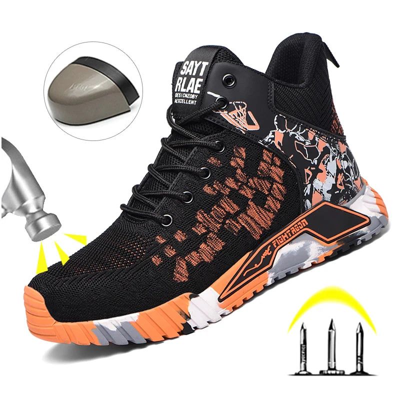 Steel Toe Work Shoes Men Women