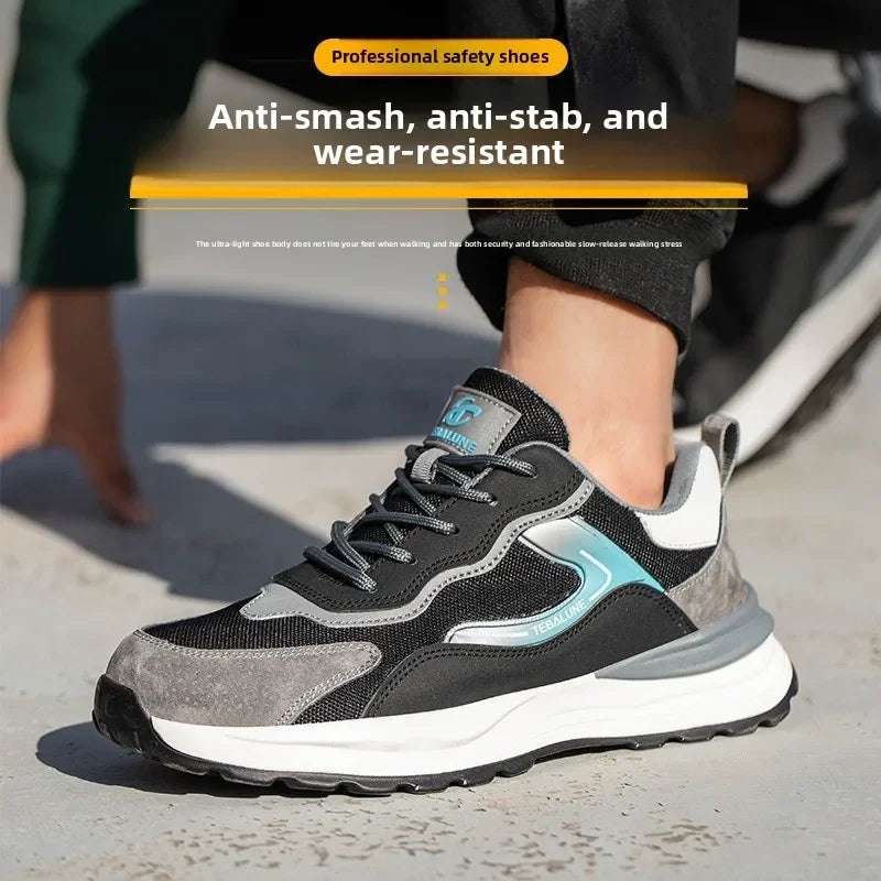 Breathable labor protection shoes, Steel Toe