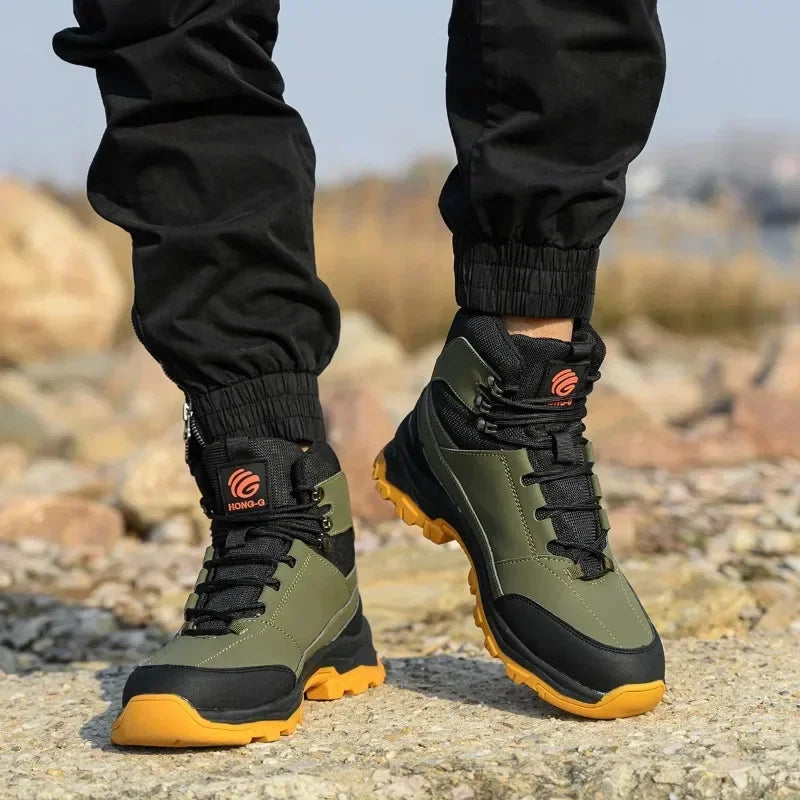 Unbreakable Shoes  Anti Smashing and Anti Piercing Work Shoes, Men's Work Boots  Safety Steel Toe