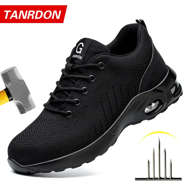 Safety Shoes Men IndestructibleWork Boots