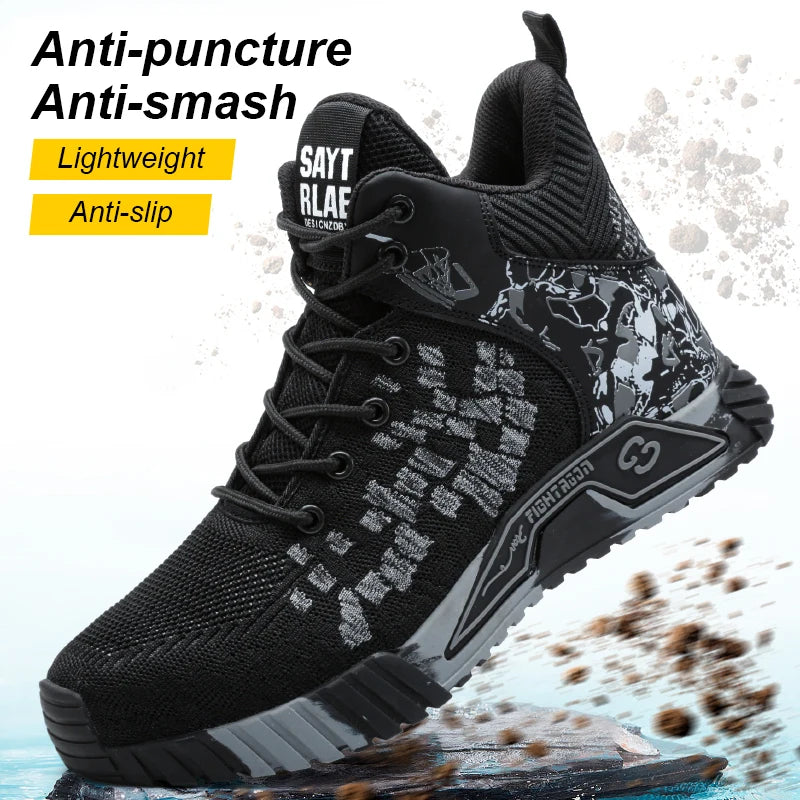 Steel Toe Work Shoes Men Women